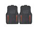 Molded Front Floor Mats with Cincinnati Bengals Logo (Universal; Some Adaptation May Be Required)