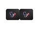 Molded Rear Floor Mats with Houston Texans Logo (Universal; Some Adaptation May Be Required)