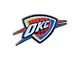 Oklahoma City Thunder Emblem; Blue (Universal; Some Adaptation May Be Required)