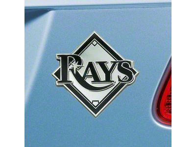 Tampa Bay Rays Emblem; Chrome (Universal; Some Adaptation May Be Required)