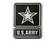 U.S. Army Emblem; Chrome (Universal; Some Adaptation May Be Required)