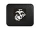 Utility Mat with U.S. Marines Logo; Black (Universal; Some Adaptation May Be Required)