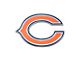 Chicago Bears Emblem; Orange (Universal; Some Adaptation May Be Required)