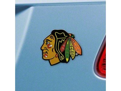 Chicago Blackhawks Emblem; Black (Universal; Some Adaptation May Be Required)