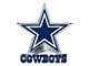 Dallas Cowboys Embossed Emblem; Blue (Universal; Some Adaptation May Be Required)