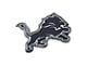 Detroit Lions Emblem; Chrome (Universal; Some Adaptation May Be Required)