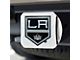Hitch Cover with Los Angeles Kings Logo; Chrome (Universal; Some Adaptation May Be Required)