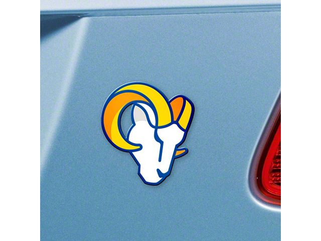 Los Angeles Rams Emblem; Blue (Universal; Some Adaptation May Be Required)