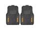 Molded Front Floor Mats with Indiana Pacers Logo (Universal; Some Adaptation May Be Required)