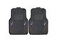 Molded Front Floor Mats with Minnesota Vikings Logo (Universal; Some Adaptation May Be Required)