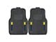 Molded Front Floor Mats with University of Michigan Logo (Universal; Some Adaptation May Be Required)