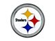 Pittsburgh Steelers Emblem; White (Universal; Some Adaptation May Be Required)