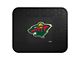 Utility Mat with Minnesota Wild Logo; Black (Universal; Some Adaptation May Be Required)