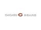 Windshield Decal with Chicago Bears Logo; White (Universal; Some Adaptation May Be Required)