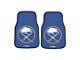 Carpet Front Floor Mats with Buffalo Sabres Logo; Navy (Universal; Some Adaptation May Be Required)