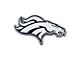 Denver Broncos Emblem; Chrome (Universal; Some Adaptation May Be Required)