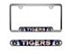 Embossed License Plate Frame with Auburn University Logo; Blue (Universal; Some Adaptation May Be Required)