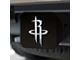 Hitch Cover with Houston Rockets Logo; Black (Universal; Some Adaptation May Be Required)