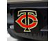 Hitch Cover with Minnesota Twins Logo; Black (Universal; Some Adaptation May Be Required)