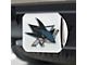 Hitch Cover with San Jose Sharks Logo; Chrome (Universal; Some Adaptation May Be Required)