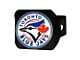 Hitch Cover with Toronto Blue Jays Logo; Black (Universal; Some Adaptation May Be Required)