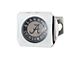 Hitch Cover with University of Alabama Logo; Chrome (Universal; Some Adaptation May Be Required)