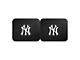 Molded Rear Floor Mats with New York Yankees Logo (Universal; Some Adaptation May Be Required)