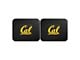 Molded Rear Floor Mats with University of California Logo (Universal; Some Adaptation May Be Required)