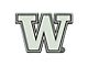 University of Washington Emblem; Chrome (Universal; Some Adaptation May Be Required)