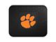 Utility Mat with Clemson University Logo; Black (Universal; Some Adaptation May Be Required)