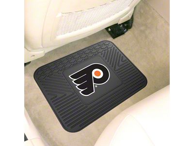 Utility Mat with Philadelphia Flyers Logo; Black (Universal; Some Adaptation May Be Required)