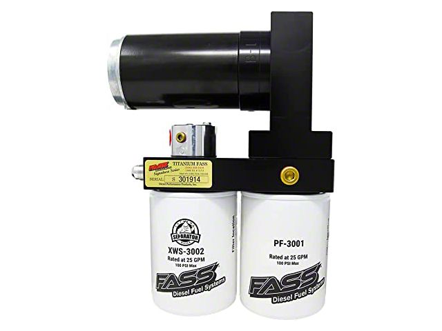 FASS Titanium Signature Series Diesel Fuel System; 250F; 220GPH (17-21 6.7L Powerstroke F-350 Super Duty)