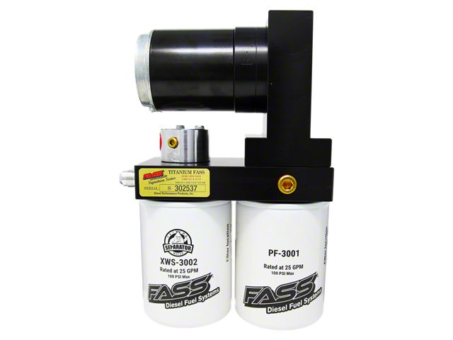 FASS Titanium Signature Series Diesel Fuel Lift Pump; 100GPH (19-20 6.7L RAM 2500)