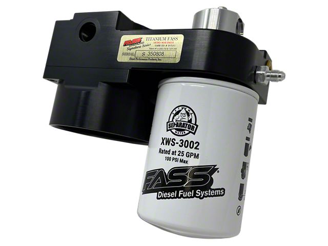 FASS Drop-In Series Diesel Fuel System (20-24 6.6L Duramax Silverado 2500 HD Crew Cab w/ 6.90-Foot Standard Box)