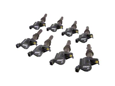 FAST FAST XR Ignition Coils; Set of Eight (Late 08-10 6.8L F-250 Super Duty)