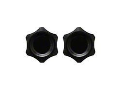 Fathouse Performance Billet Cap Kit; Black (18-25 2.7L/3.5L EcoBoost, 5.0L F-150)