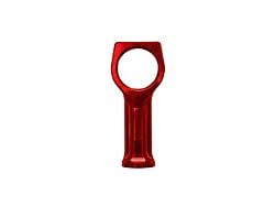 Fathouse Performance Billet Dipstick Handle; Red (17-24 F-150 Raptor)