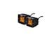 FCKLightBars P-4 3-Inch High-Output Amber LED Light Pods; Spot Beam (Universal; Some Adaptation May Be Required)