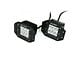 FCKLightBars P-3 Flush Mount 3-Inch LED Light Pod; Flood Beam (Universal; Some Adaptation May Be Required)