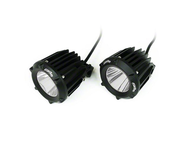 FCKLightBars RP-S1 Series 3-Inch LED Light Pod with Amber Lens (Universal; Some Adaptation May Be Required)