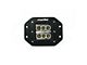 FCKLightBars P-3 Flush Mount 3-Inch LED Light Pod; Spot Beam (Universal; Some Adaptation May Be Required)