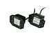 FCKLightBars P-3 Flush Mount 3-Inch LED Light Pod; Flood Beam (Universal; Some Adaptation May Be Required)