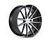 Ferrada Wheels FT1 Machine Black 6-Lug Wheel; 22x9.5; 30mm Offset (04-08 F-150)