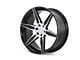 Ferrada Wheels FT2 Machine Black 6-Lug Wheel; 24x10; 25mm Offset (04-08 F-150)