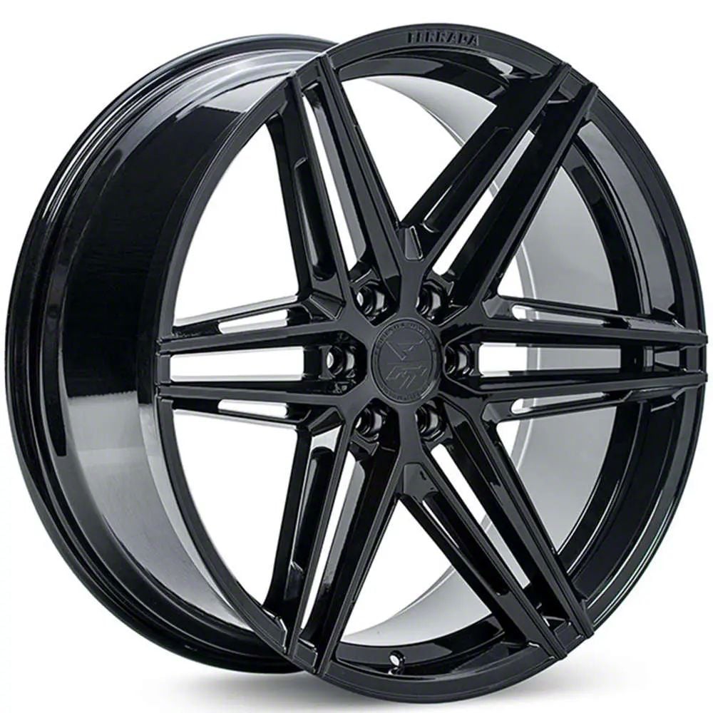 Ferrada Wheels F-150 FT4 Gloss Black 6-Lug Wheel; 22x9.5; 20mm Offset ...