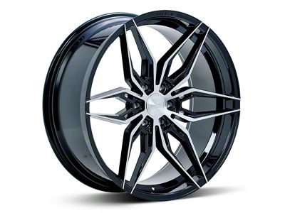 Ferrada Wheels FT5 Machine Black 6-Lug Wheel; 22x9.5; 25mm Offset (04-08 F-150)