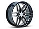 Ferrada Wheels FT5 Machine Black 6-Lug Wheel; 22x9.5; 25mm Offset (04-08 F-150)