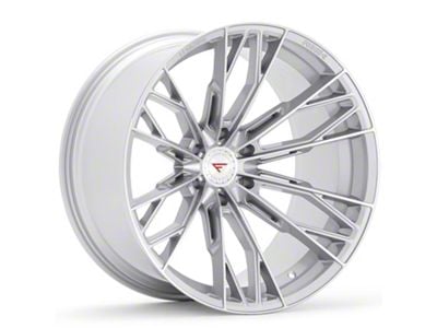 Ferrada Wheels FTR11 Machine Silver 6-Lug Wheel; 20x10; -18mm Offset (04-08 F-150)