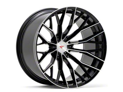 Ferrada Wheels FTR9 Machine Black 6-Lug Wheel; 20x9.5; 15mm Offset (04-08 F-150)