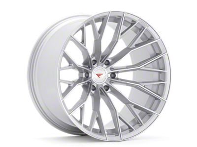 Ferrada Wheels FTR9 Machine Silver 6-Lug Wheel; 20x10; -18mm Offset (04-08 F-150)